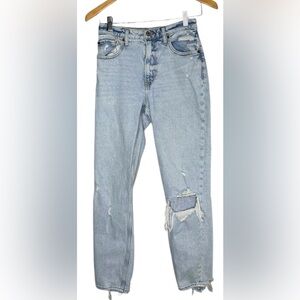 THE MOM HIGH RISE CURVE LOVE JEANS SIZE 25/0